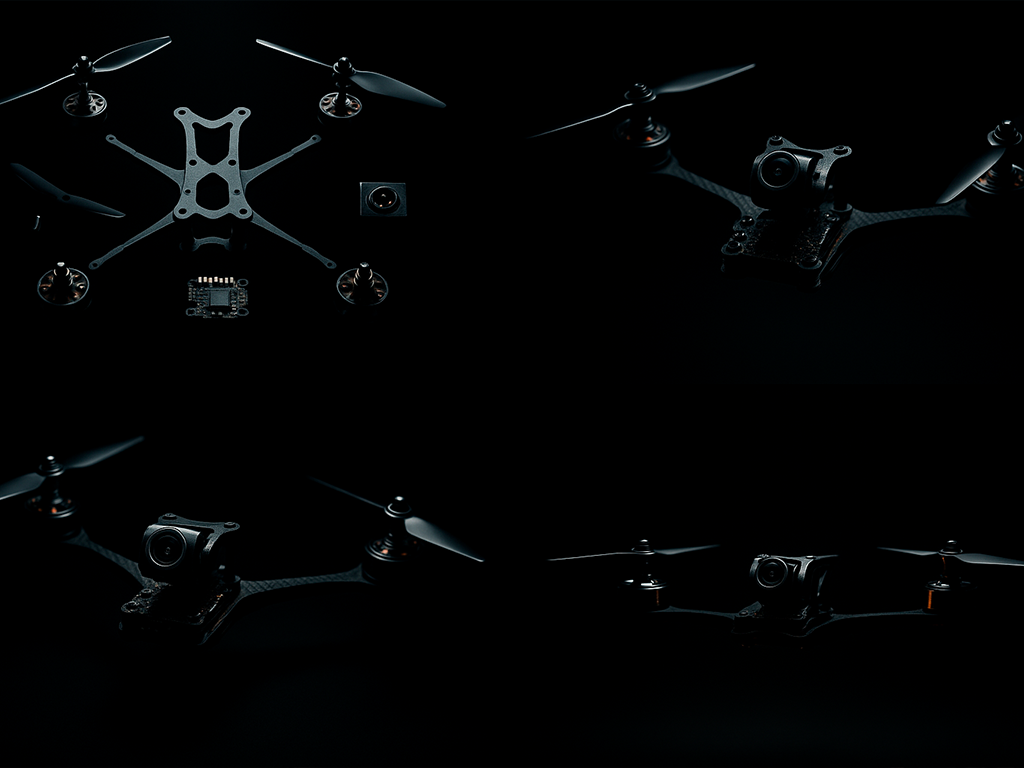 Catálogo de servicios con drones para diseño y fabricación de UAS personalizados con RTF Factory